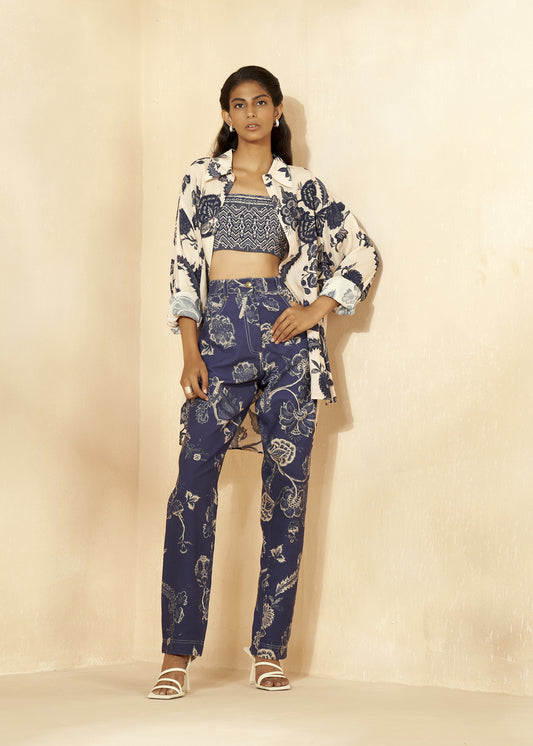 Printed Bustier