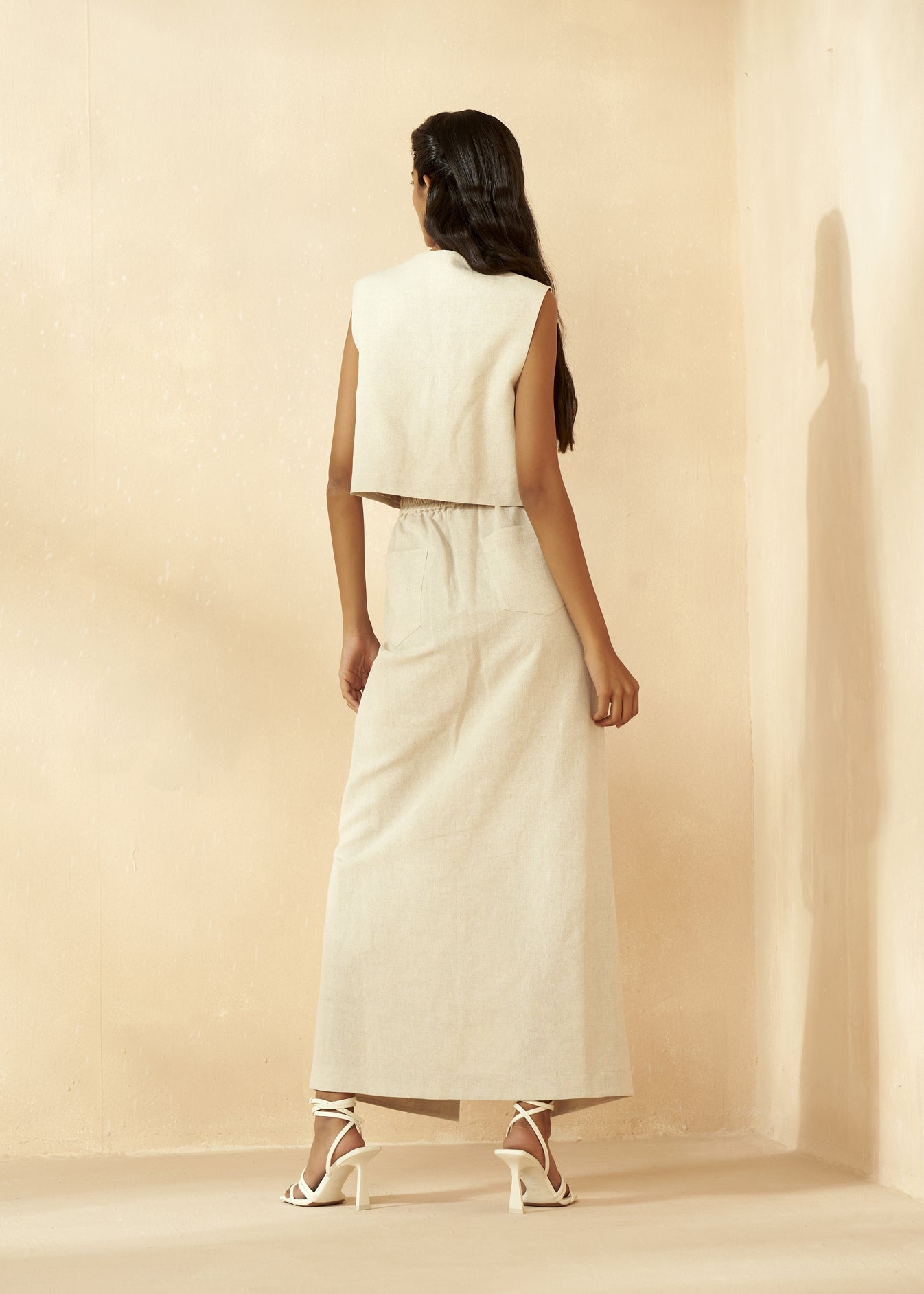 Skirt With Patch Pockets