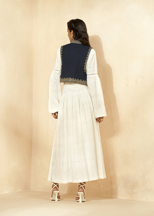Embroidered Gilet