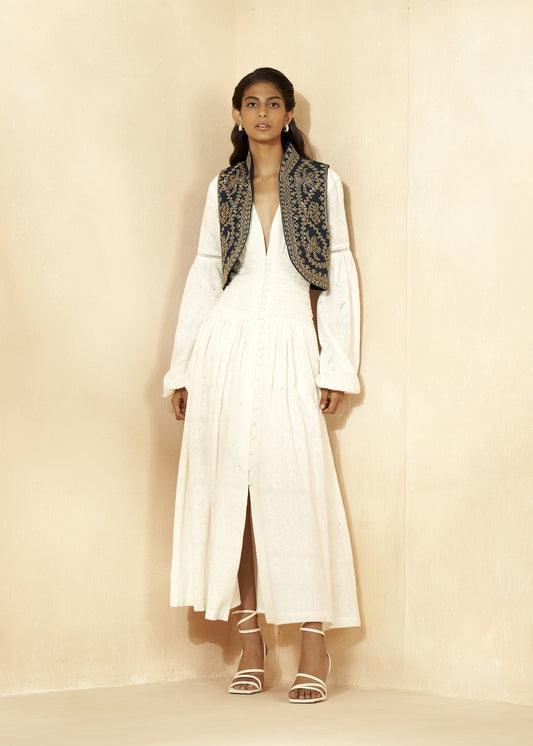 Embroidered Gilet