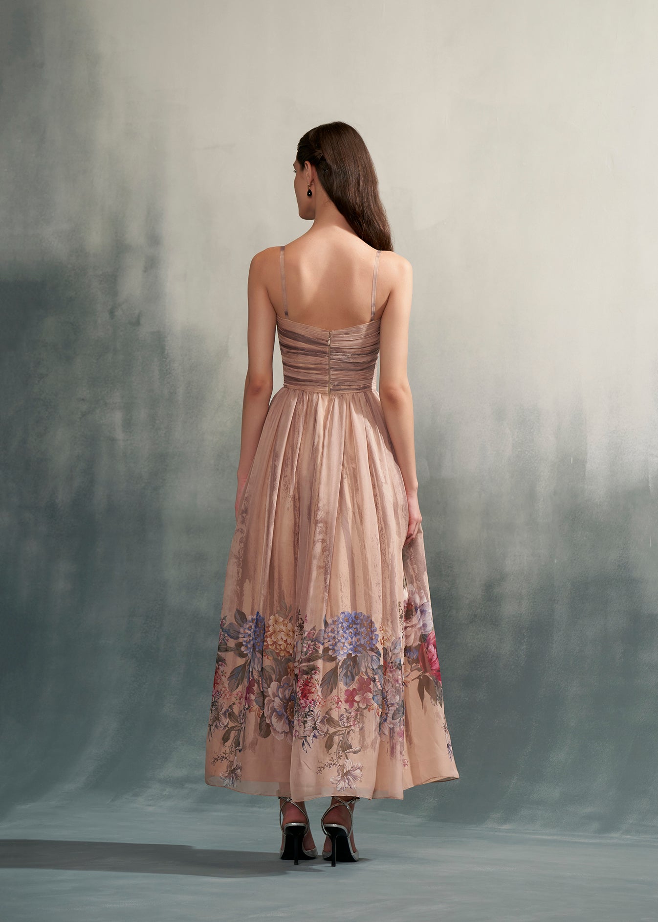 Floral Printed Midi Dress