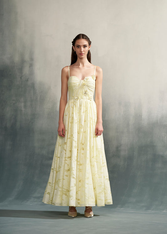 Jacquard Maxi Dress