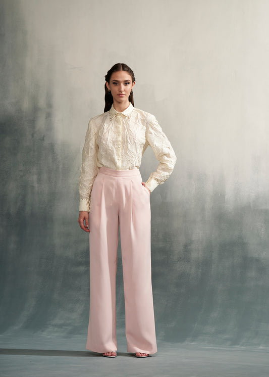 High-Waisted Wide Leg Pants