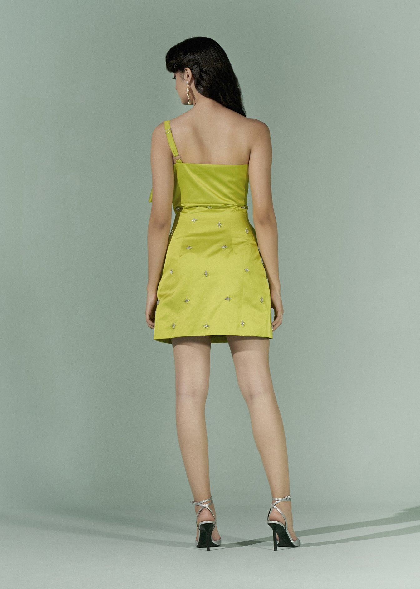 Exaggerated mini Bow dress