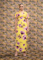 Yellow Printed Dress