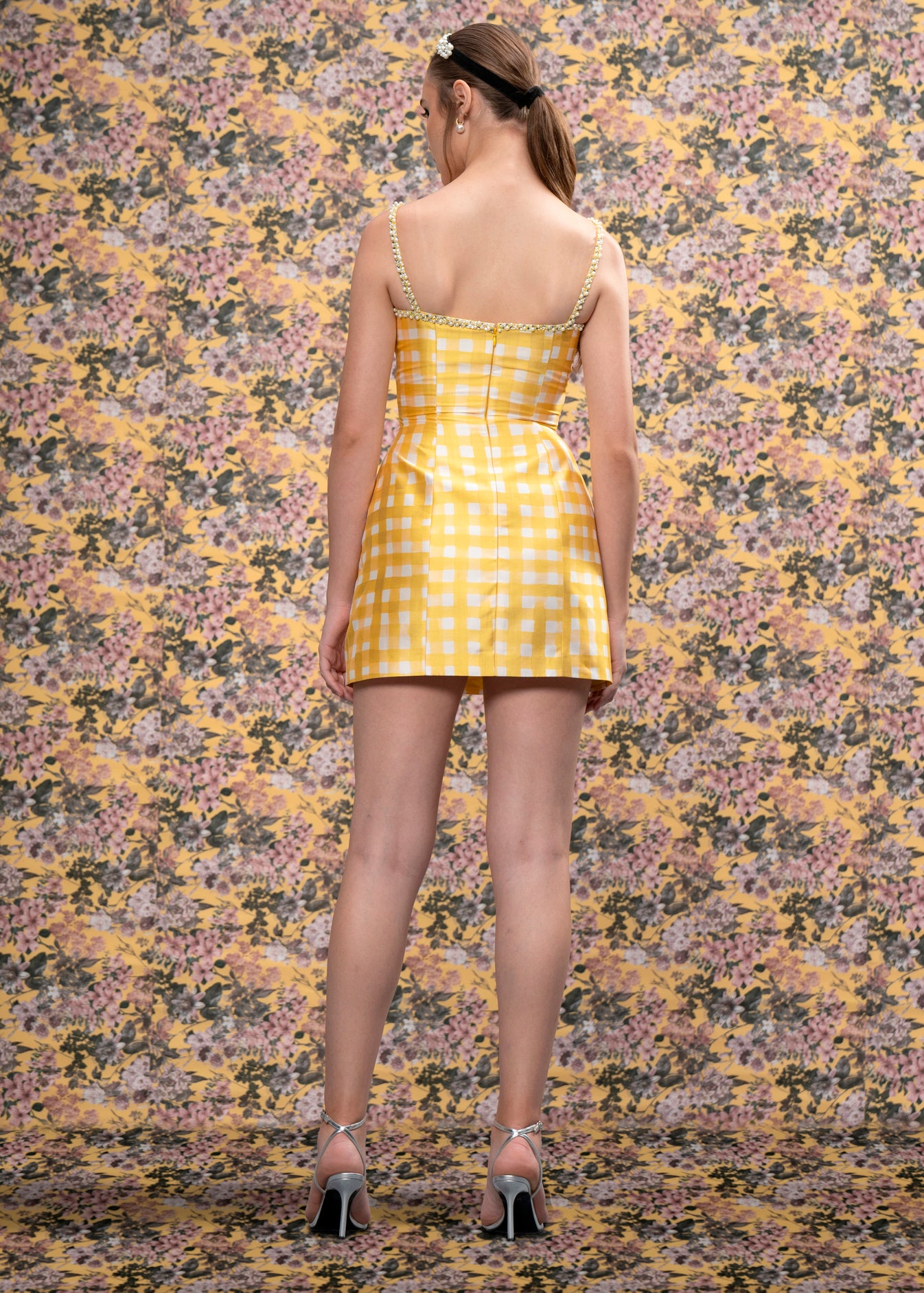 Checked Mini Dress