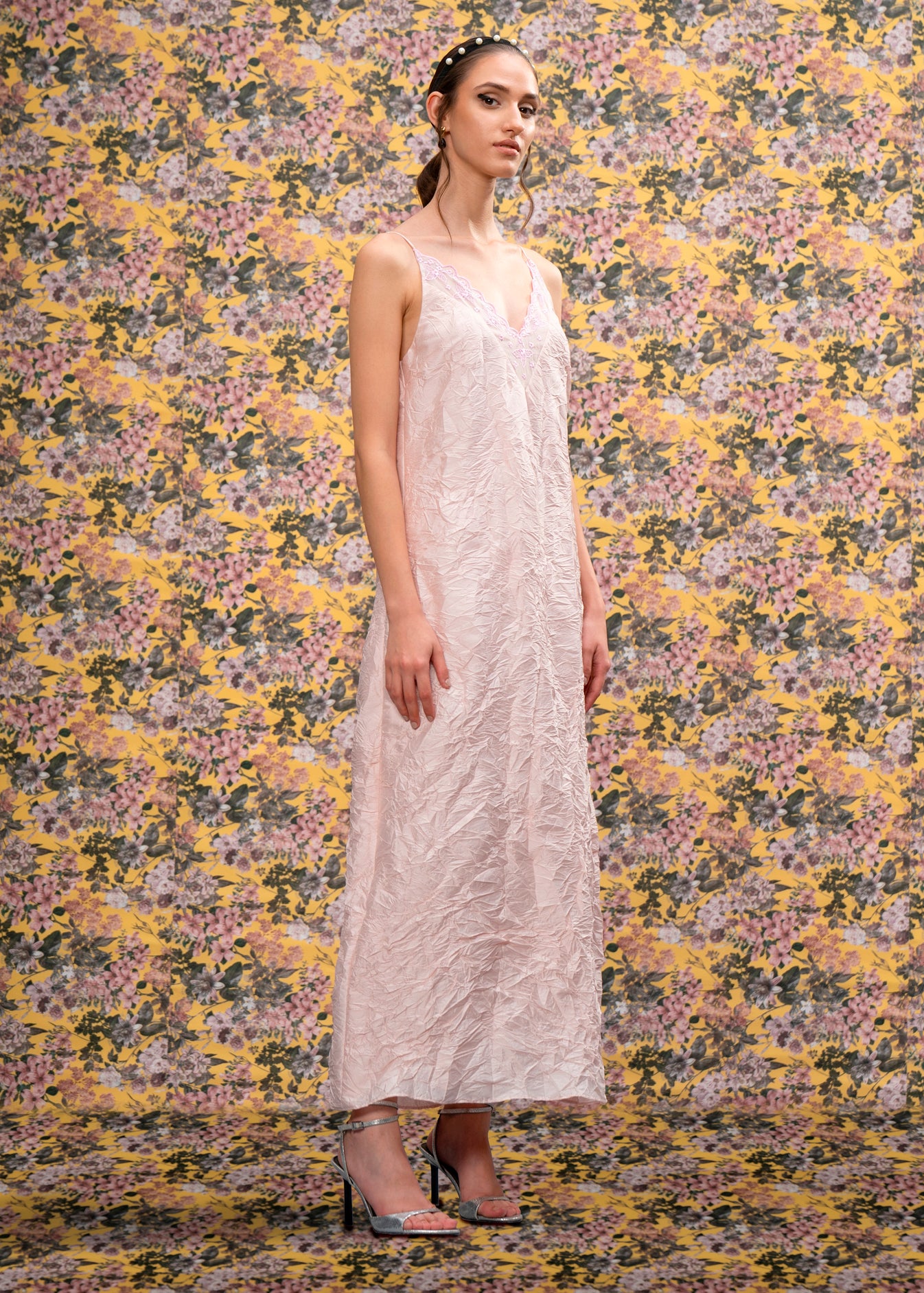 Crushed Maxi Dress