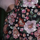 Embroidered Floral Mini Skirt