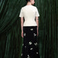 Embroidered Flared Skirt