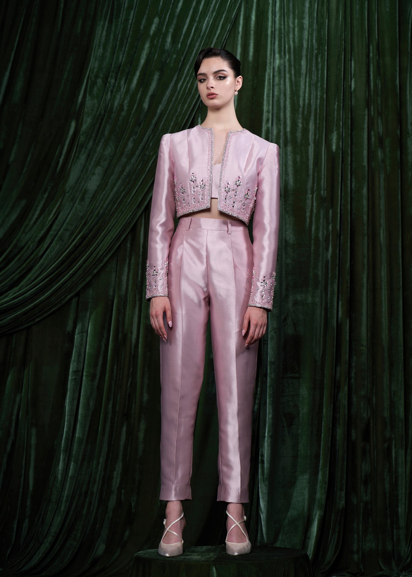 Satin Trousers