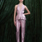 Halter Neck Satin Jacket