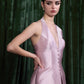 Halter Neck Satin Jacket