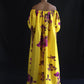 Printed maxi dress