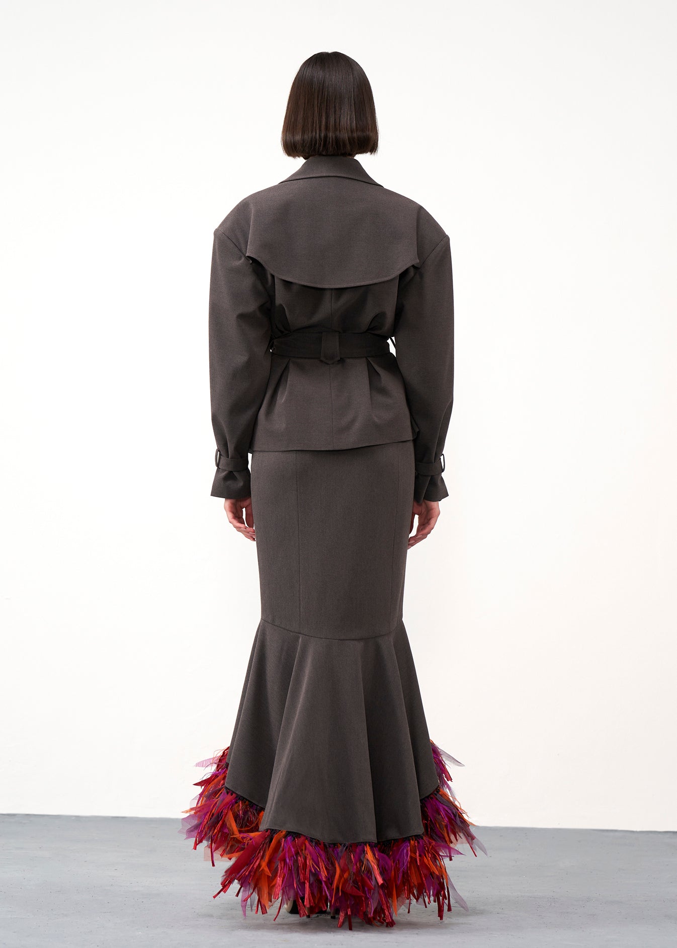 Belted Tailored Jacket