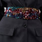 Embellished Belt Blazer