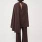Sculptural Cape Jacket