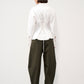 Fitted Peplum Shirt