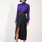 High-Neck Blouse