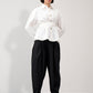 Tapered Draped Trousers