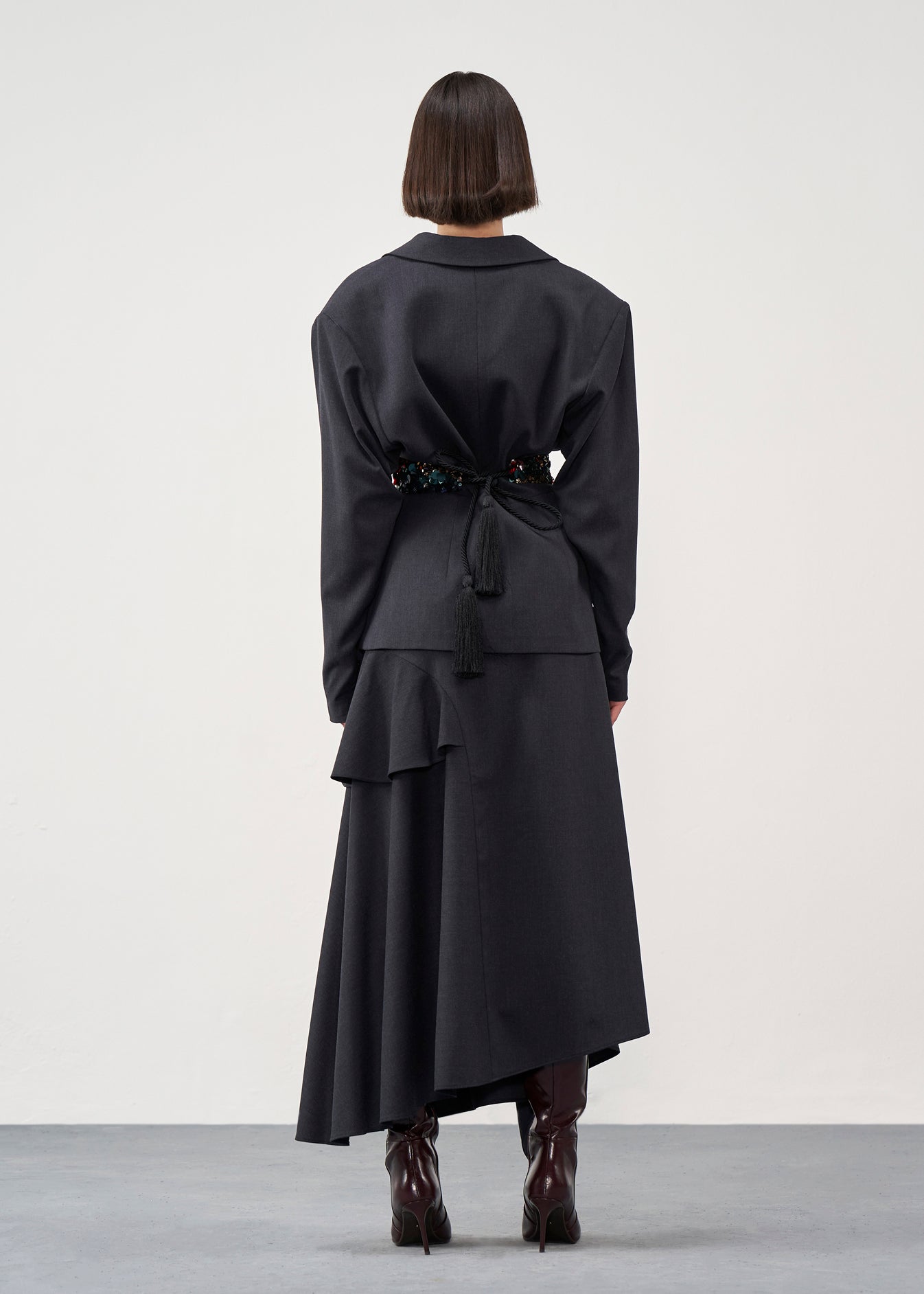 Asymmetric Tailored Skirt