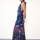Printed Halter Dress