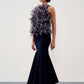 Feathered Mermaid Dress