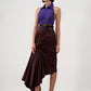 Halter Colour blocking dress