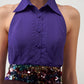 Halter Colour blocking dress