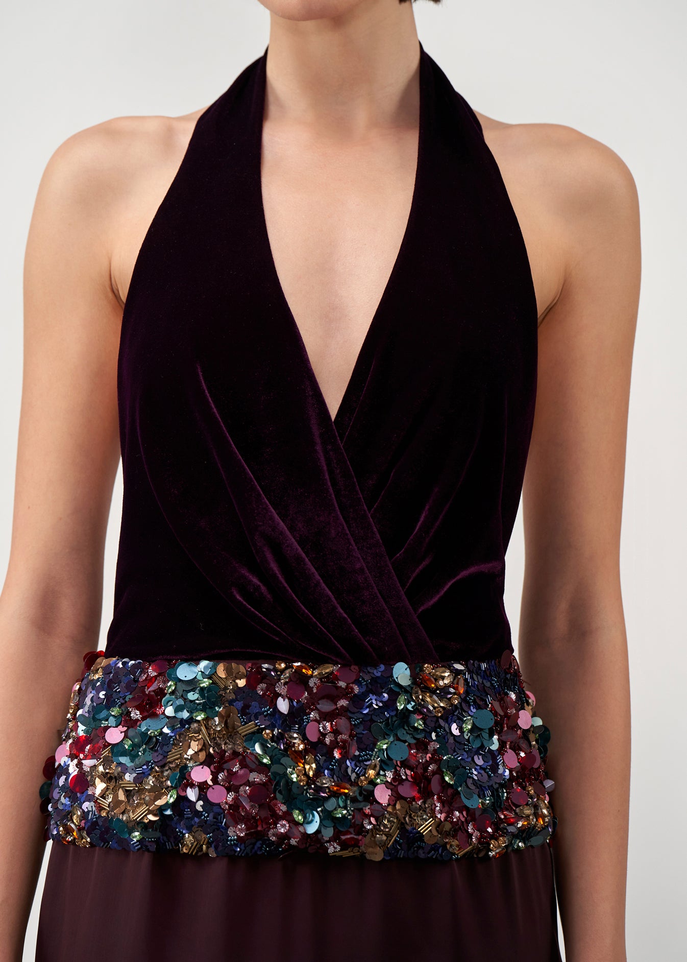 Embellished Peplum Dress