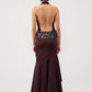 Embellished Peplum Dress