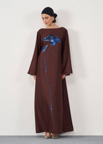 Printed Kaftan Gown