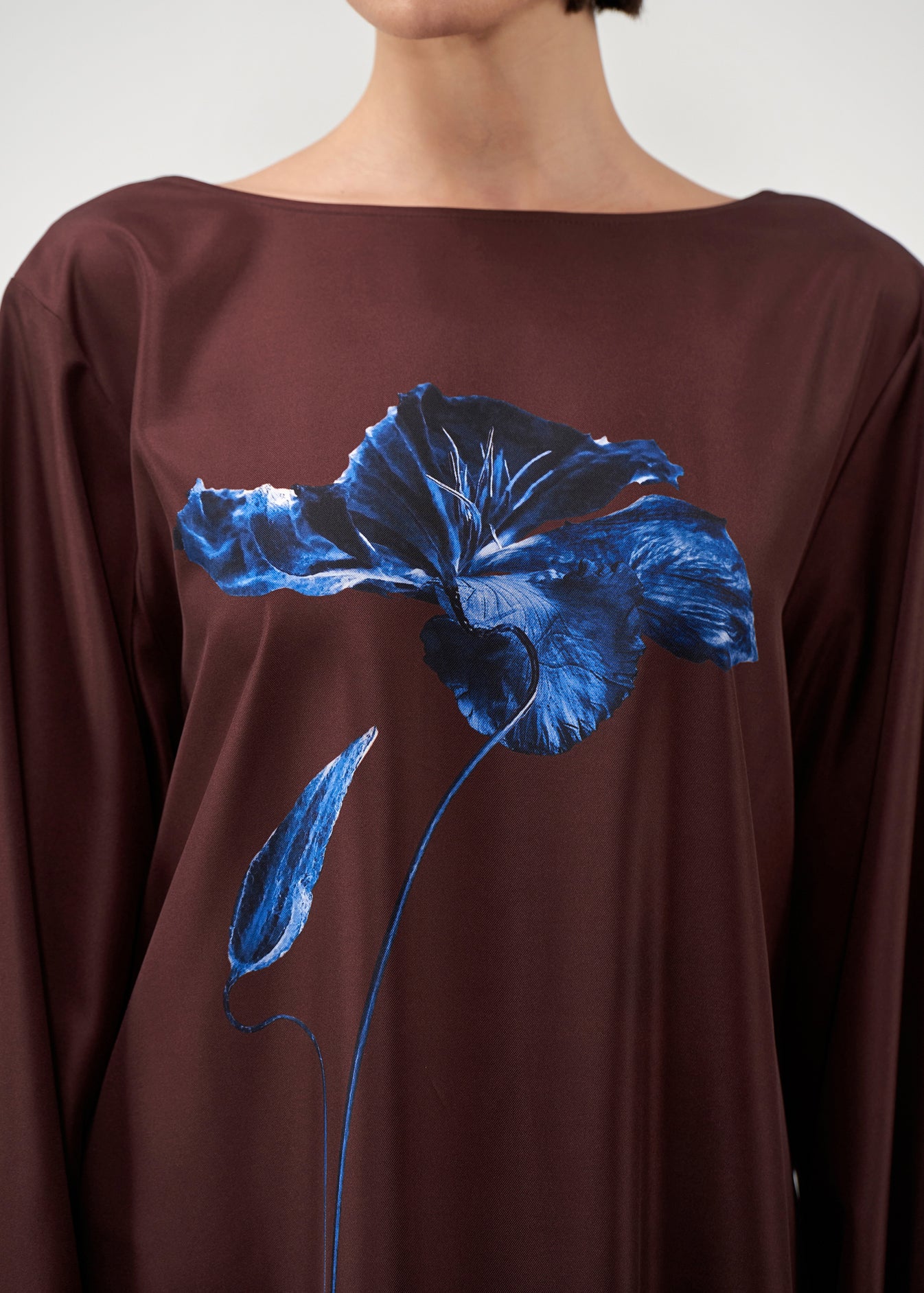 Printed Kaftan Gown