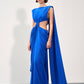 Cut-Out Draped Gown