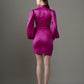 Satin Mini Dress