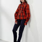 Plaid Blouse