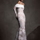 Pearl Reverie Off-Shoulder Gown