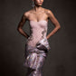 Lavender Bloom Mermaid Gown