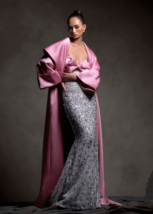 Lumière Embroidered Skirt Set