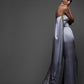 Moonveil Column Gown