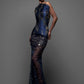 Midnight Constellation Corset Set