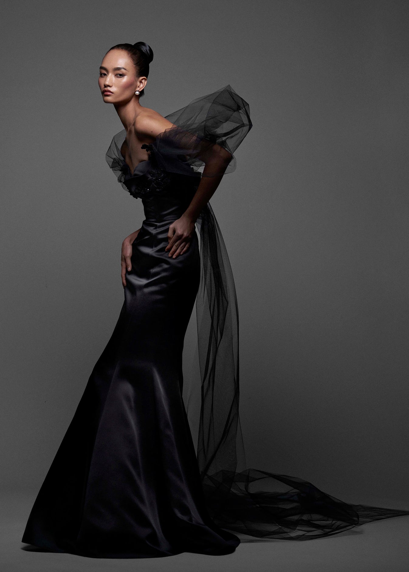 Celeste Noir Gown