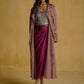 Drape Midi Skirt