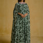 Forest Bloom Cape Gown
