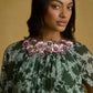Forest Bloom Cape Gown