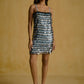 Steel Blue Sequin Mini