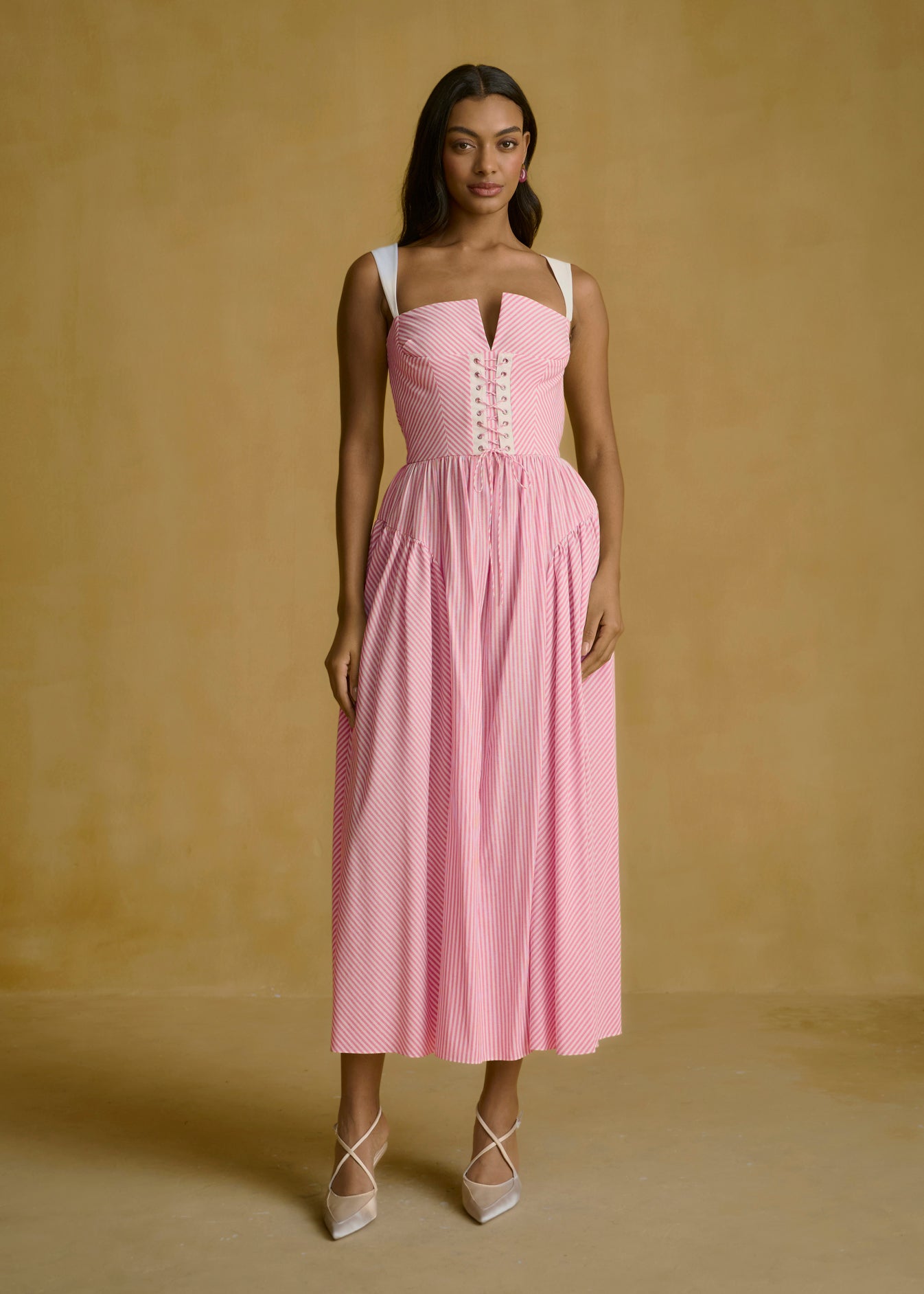 Corset Midi Dress