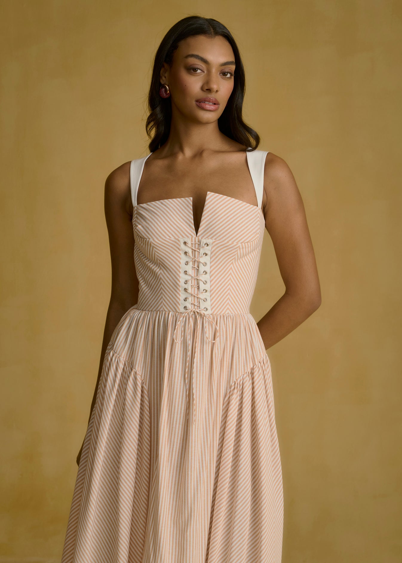 Corset Midi Dress