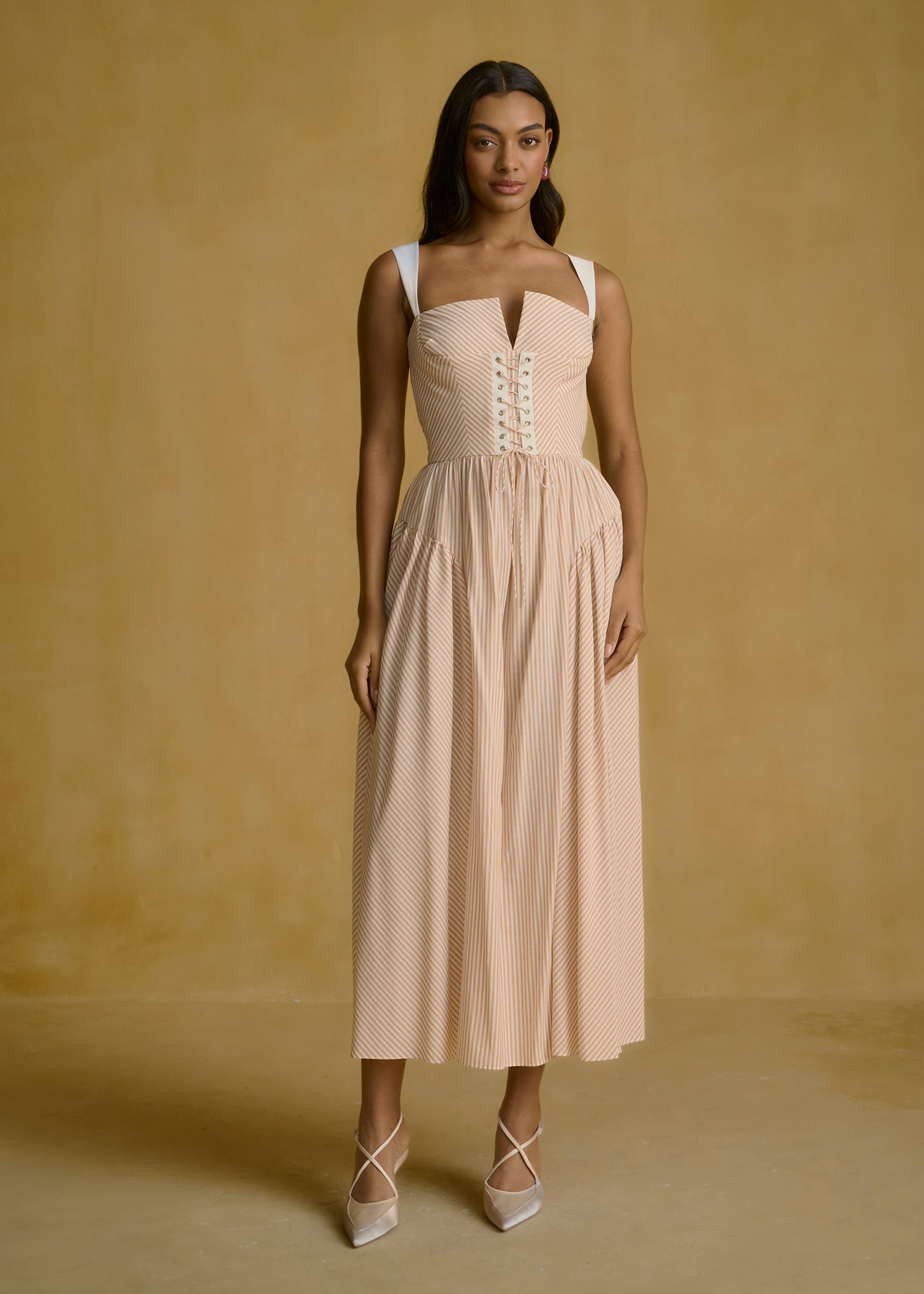 Corset Midi Dress