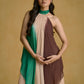Asymmetrical Layered Halter Dress