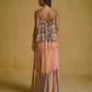Striped Tiered Maxi Dress